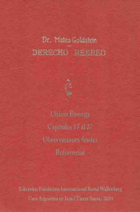 Dr. Mateo Goldstein (Parte III