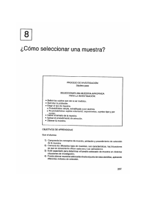 Page 1 ¿Cómo seleccionar una muestra? PROCESO DE