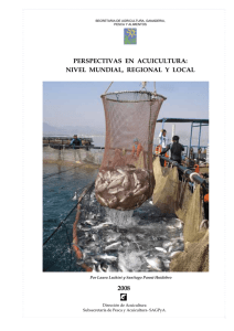 perspectivas en acuicultura - Ministerio de Agroindustria