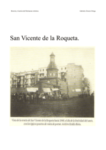 San Vicente de la Roqueta.