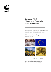 Sociedad Civil y Diplomacia Comercial en la “Era Global”