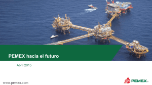 Cadena de valor de Pemex Gas y sus principales proyectos, 2014