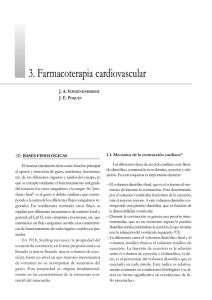 3. Farmacoterapia cardiovascular