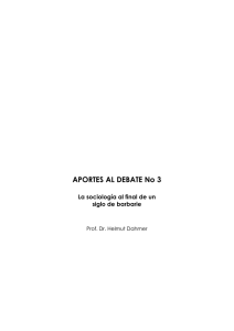APORTES AL DEBATE No 3