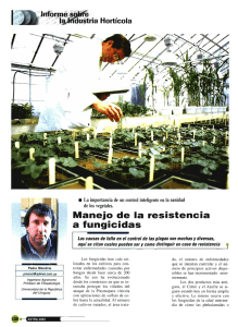 Manejo de la resistencia de fungicidas