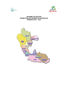Informe de Gestión Periodo 2012-2015