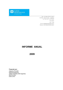 Informe Anual 2009 - Argentina - Español - CF
