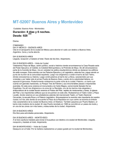 MT-52007 Buenos Aires y Montevideo
