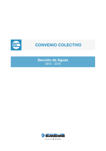 Convenio Aguas 2012-15