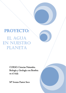 proyecto: el agua en nuestro planeta