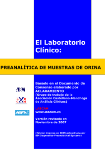 El Laboratorio Clínico - Asociación Española de Biopatología Médica