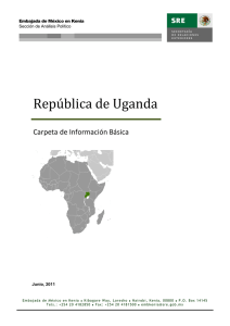 República de Uganda - Secretaría de Relaciones Exteriores