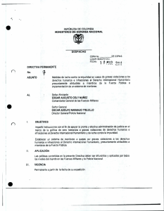 Directiva Permanente 07 10-03-2011
