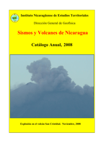 Catálogo Anual, 2008 - Geofísica
