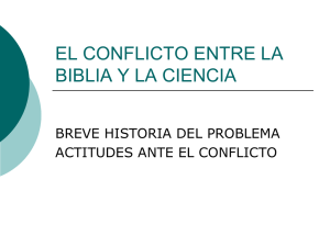 BREVE HISTORIA DEL CONFLICTO (conferencia).