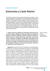 Entrevista a Carlo Petrini