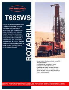 rotadrill t685ws - Schramm Drilling Rigs