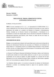 0434/2016 - Ministerio de Hacienda y Administraciones Públicas
