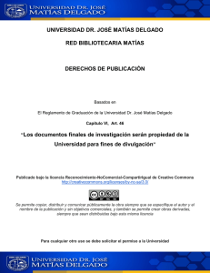 UNIVERSIDAD DR. JOSÉ MATÍAS DELGADO RED