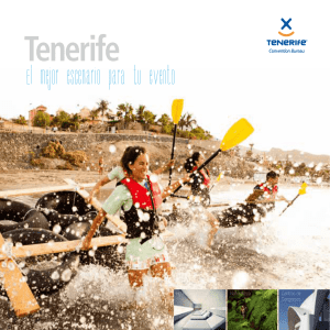 Tenerife, el mejor escenario para tu evento