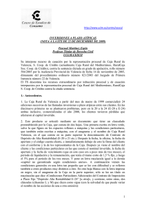 NOTA A LA STS DE 22 DE DICIEMBRE DE 2009