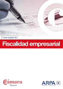 Fiscalidad empresarial - Cámara Navarra de Comercio e Industria