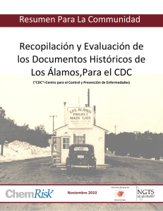 Recopilación y Evaluación de los Documentos Históricos de Los