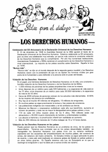 Los derechos humanos - movimiento rural cristiano