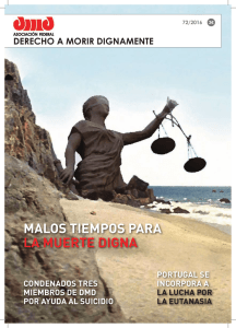 Revista DMD 72.indd - Asociación Derecho a Morir Dignamente
