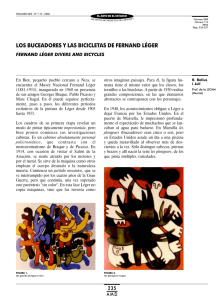 Los buceadores y las bicicletas de Fernand Léger