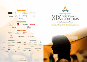 Descargar Agenda - XIX ExpoCongreso de Profesionales de Compras