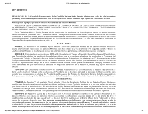 DOF: 30/09/2015 - Comisión Nacional de los Salarios Mínimos