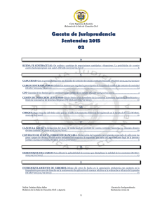 Gaceta 2015-02 - Corte Suprema de Justicia