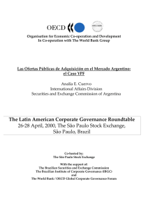 The Latin American Corporate Governance Roundtable 26