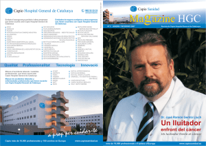 Des de Capio HGC - Hospital General de Catalunya