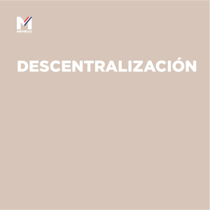 descentralización - Michelle Bachelet