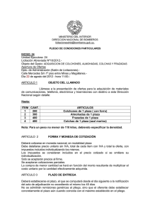 Unidad Ejecutora: 24 Licitación Abreviada Nº10/2012.