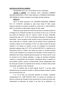sentencia definitiva - Poder Judicial de la Provincia de San Luis