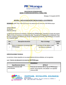 SOLICITUD DE COTIZACION (SDC) BIENES Y/O SERVICIOS
