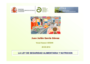 la ley de seguridad alimentaria y nutricion