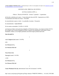 Marcas - Directiva 89/104/CEE