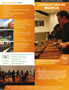 folleto - Universidad del Valle de Guatemala