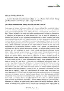 La muestra itinerante se realizará en la Sala de Luz y Fuerza. Con