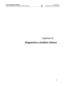 Capítulo III Diagnostico y Análisis Urbano