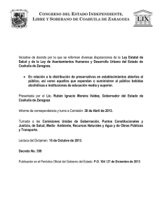 Iniciativa de decreto por la que se reforman diversas disposiciones