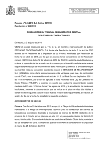 0442/2016 - Ministerio de Hacienda y Administraciones Públicas