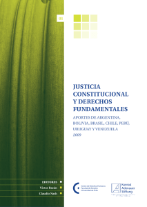 Justicia constitucional y Derechos FunDamentales