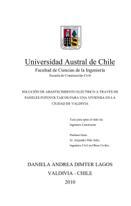 Tesis Electrónicas UACh - Universidad Austral de Chile