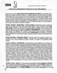 minuta del contrato - Gobernación del Cesar