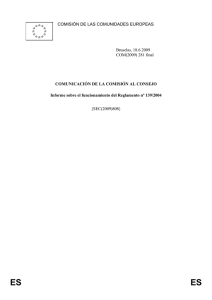 COMISIÓN DE LAS COMUNIDADES EUROPEAS Bruselas, 18.6